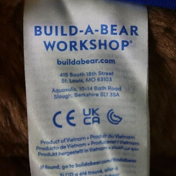 Build-A-Bear Workshop HAPPY BIRTHDAY Teddy 15" BABW Plush Stuffed Lot of 2. - Picture 7 of 11